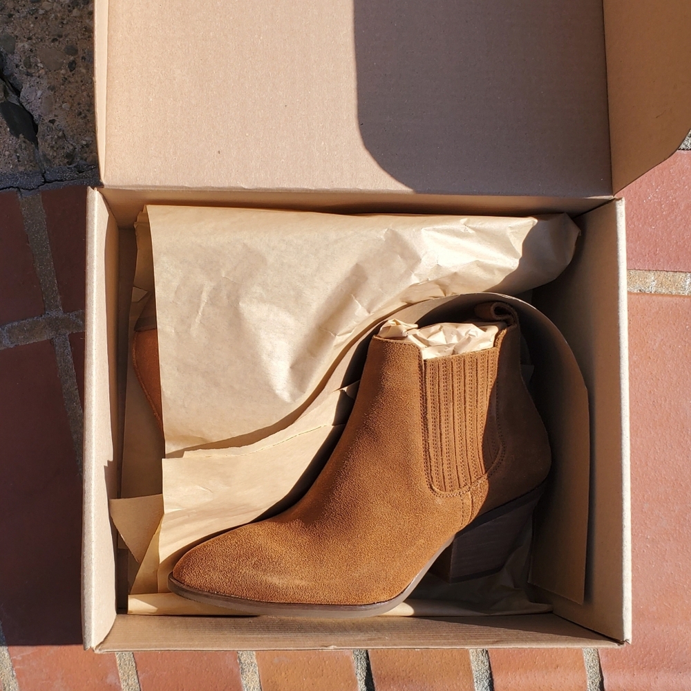 NEW PORTLAND LEATHER/PATINA DAKOTA WESTERN BOOTS SAN 8.5